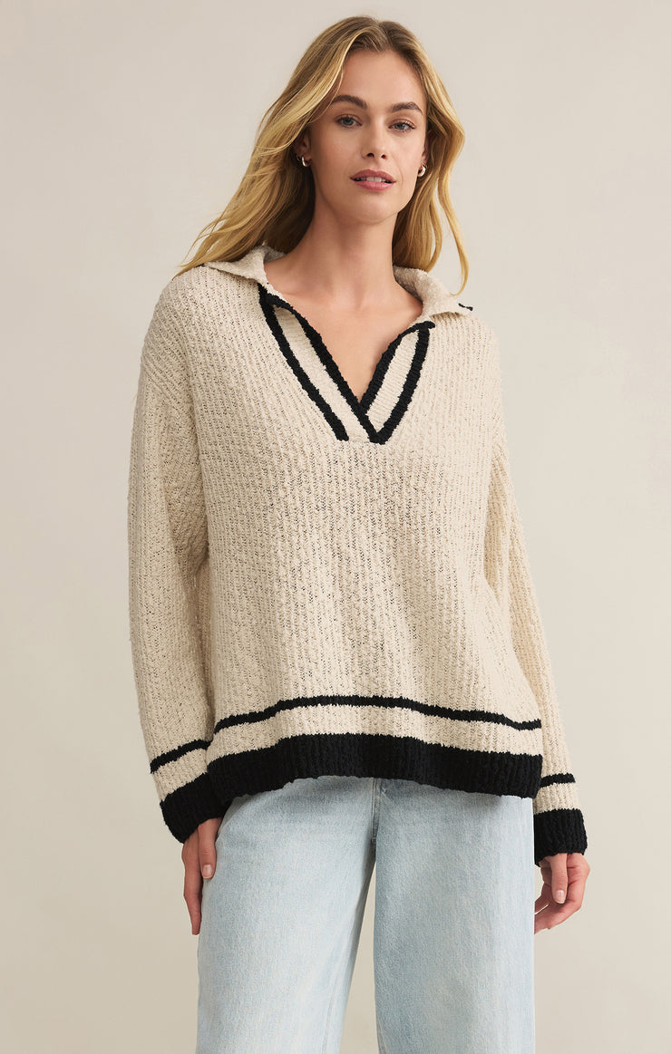 Hammond Polo Collared Midweight Sweater