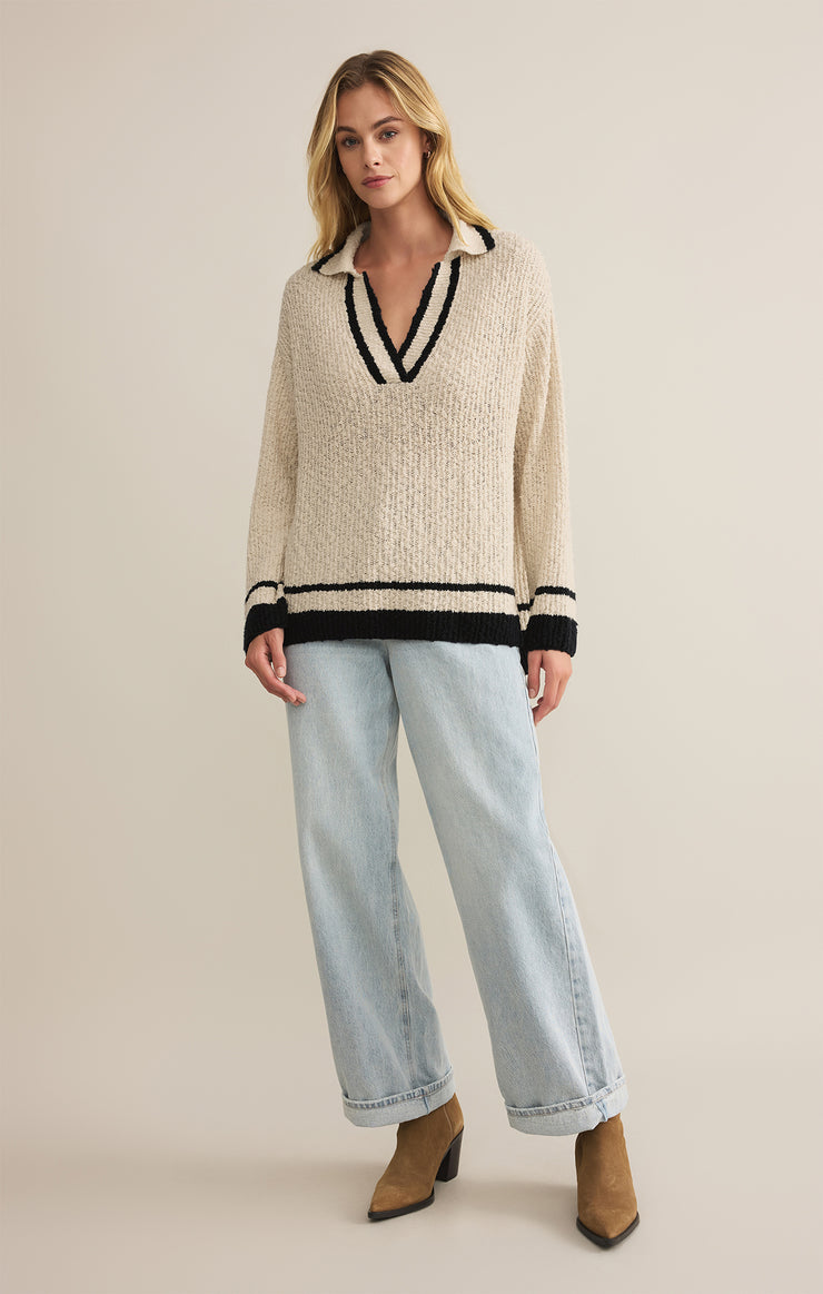 Hammond Polo Collared Midweight Sweater