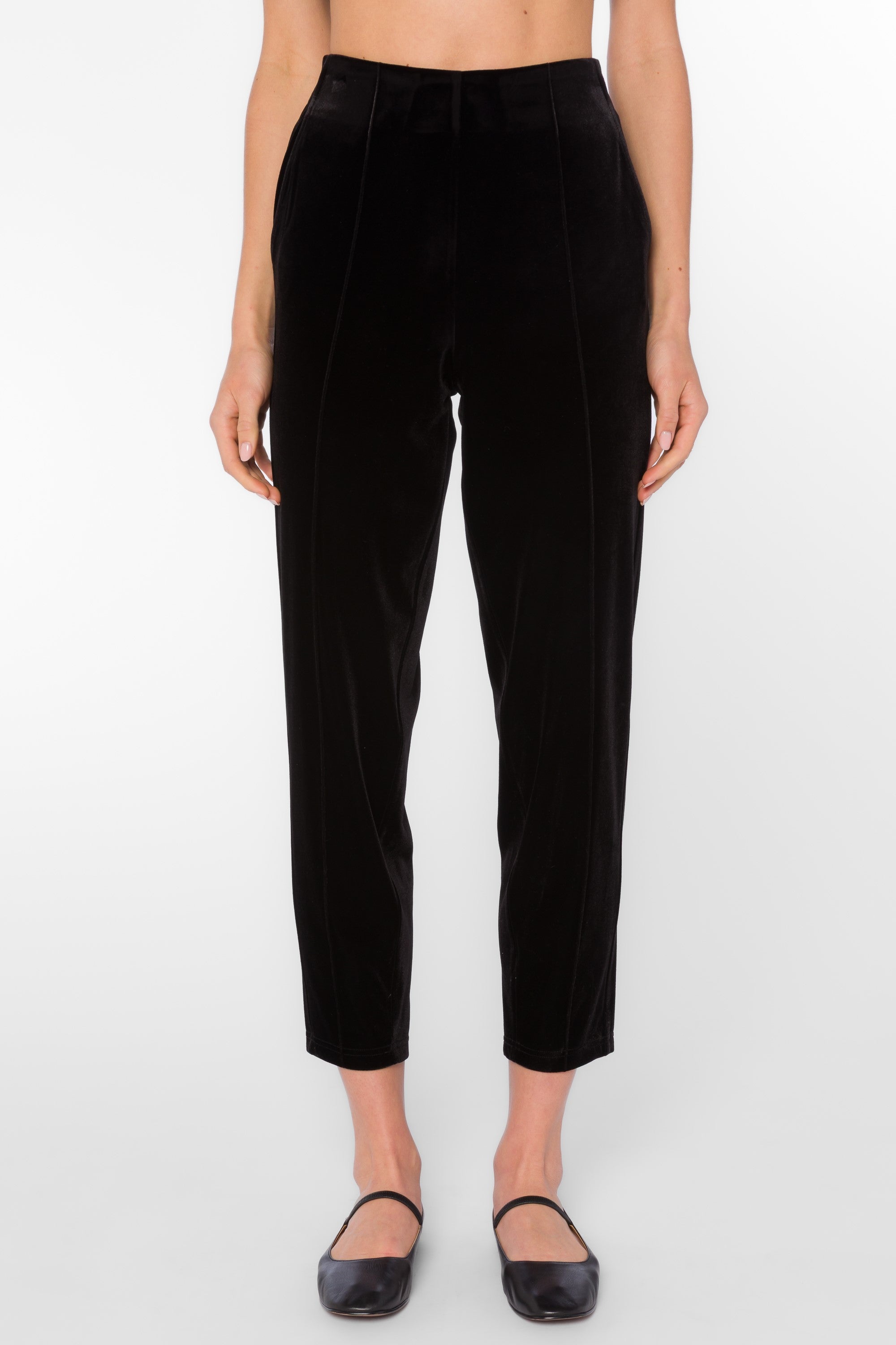 Velvet Heart | Miranda Pull On Velvet Pants