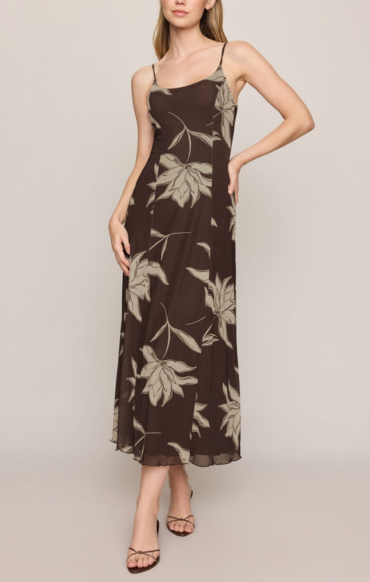 Z Supply |  Charisma Floral Mesh Maxi Dress