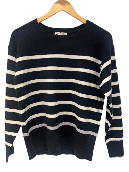 Jenny Long Sleeve Stripe Sweater