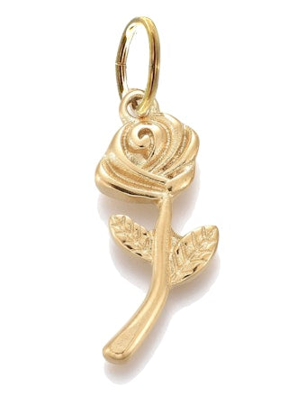 LONG STEM ROSE Charm