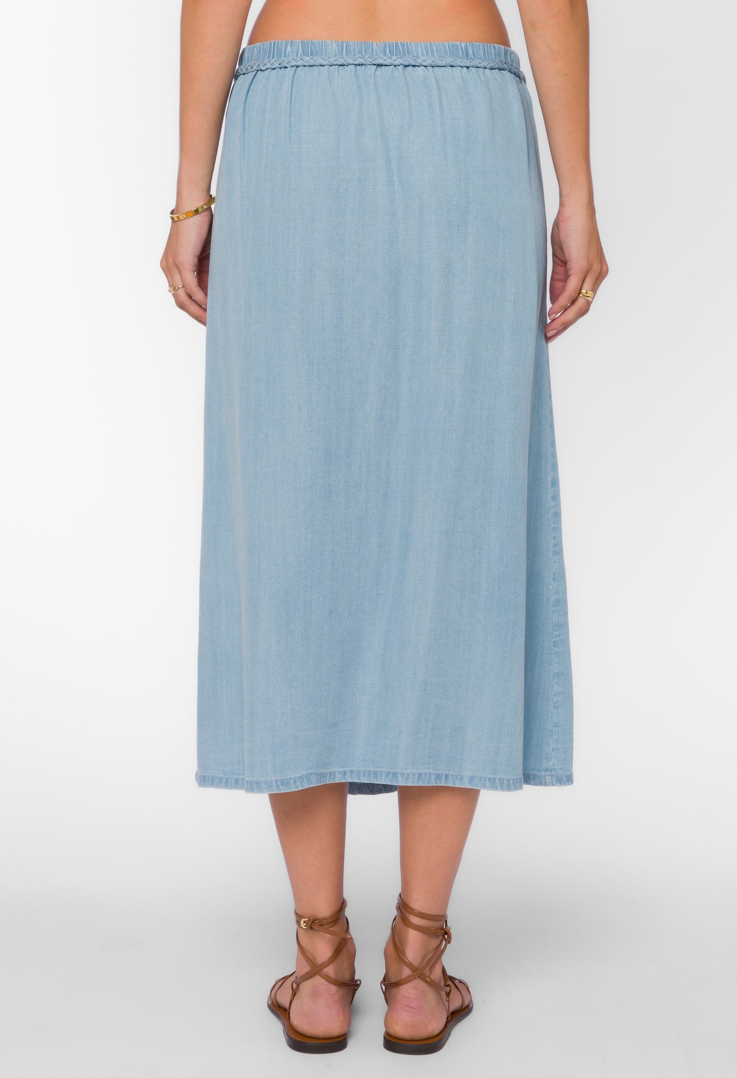 Francesca Classic Midi Skirt By Velvet Heart
