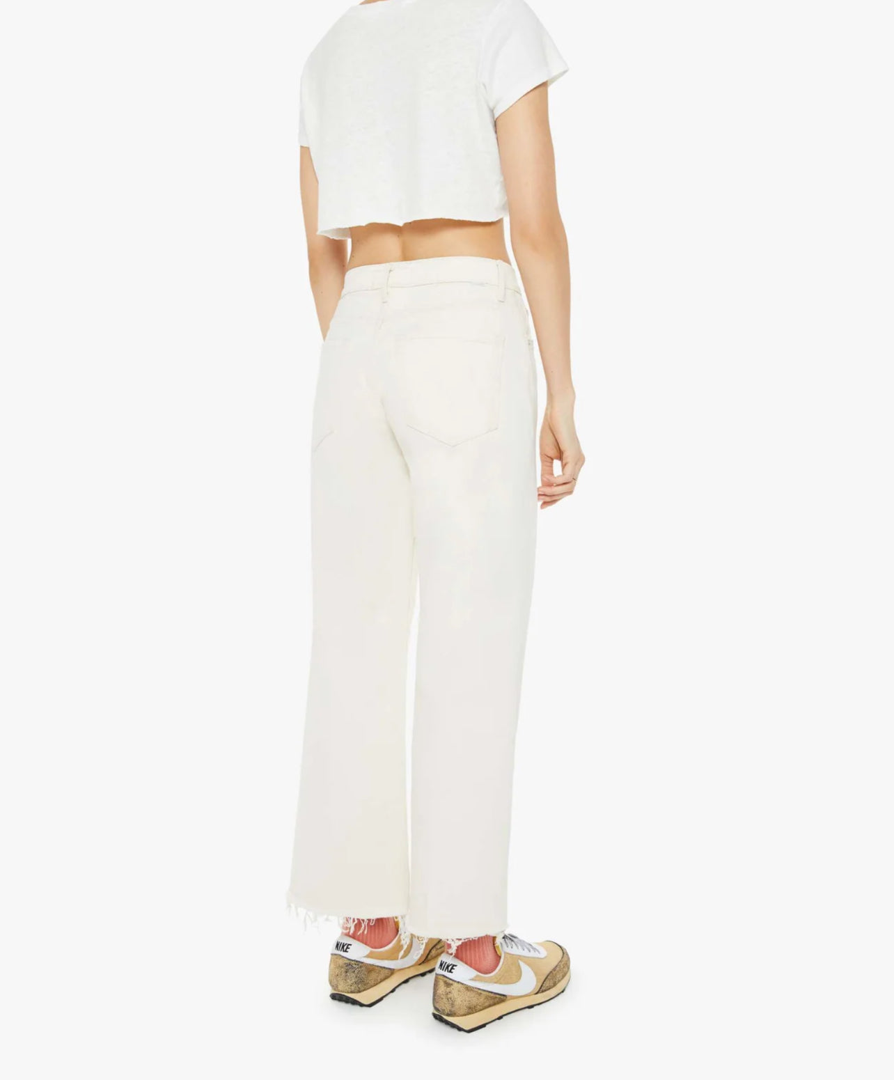 The Mid Rise Maven Ankle Fray