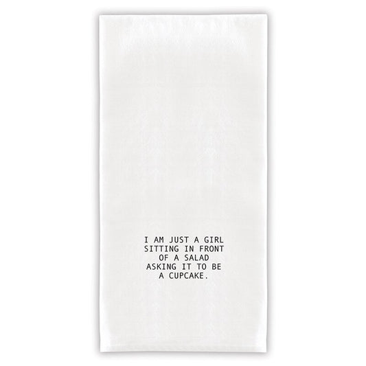 Face to Face Thirsty Boy Towels - I'm Just A Girl