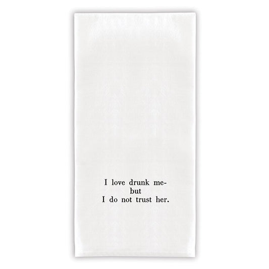 Face to Face Thirsty Boy Towels - I Love Drunk Me