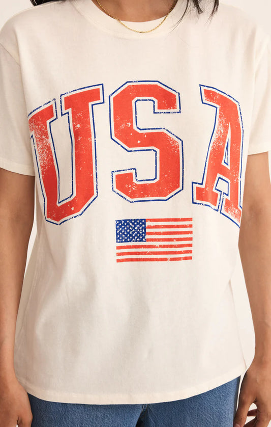 Flag Boyfriend Tee Z Supply