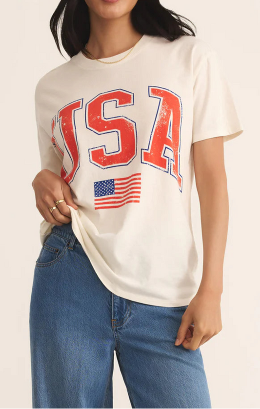 Flag Boyfriend Tee Z Supply