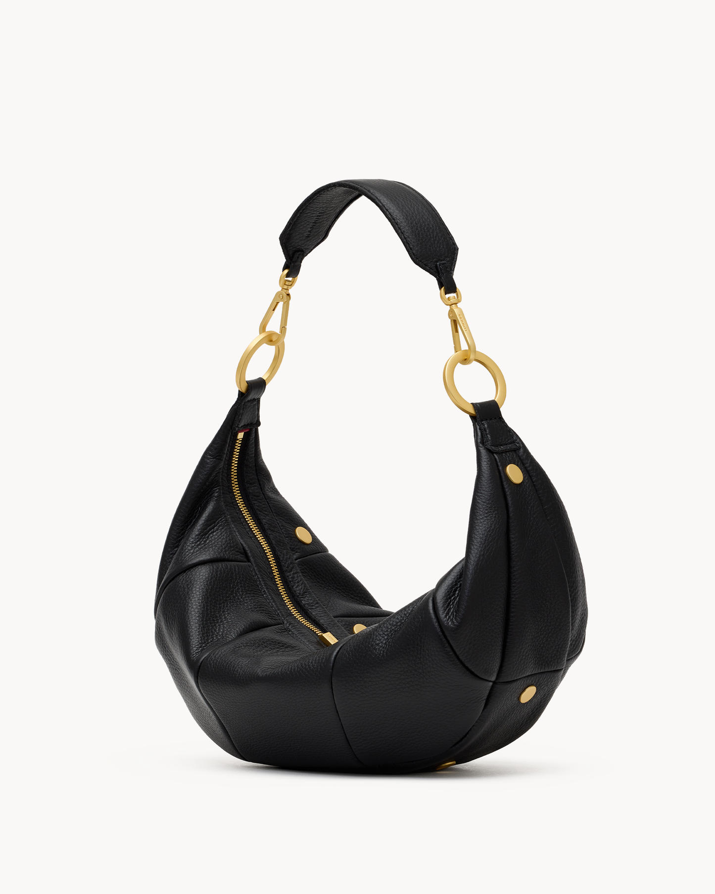 HAMMITT | Erica Med- Black/Brushed Gold