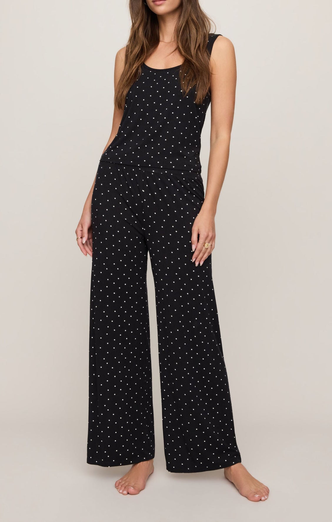 Z Supply | Luxe Dot Tank- Polka dots and silky-soft jersey