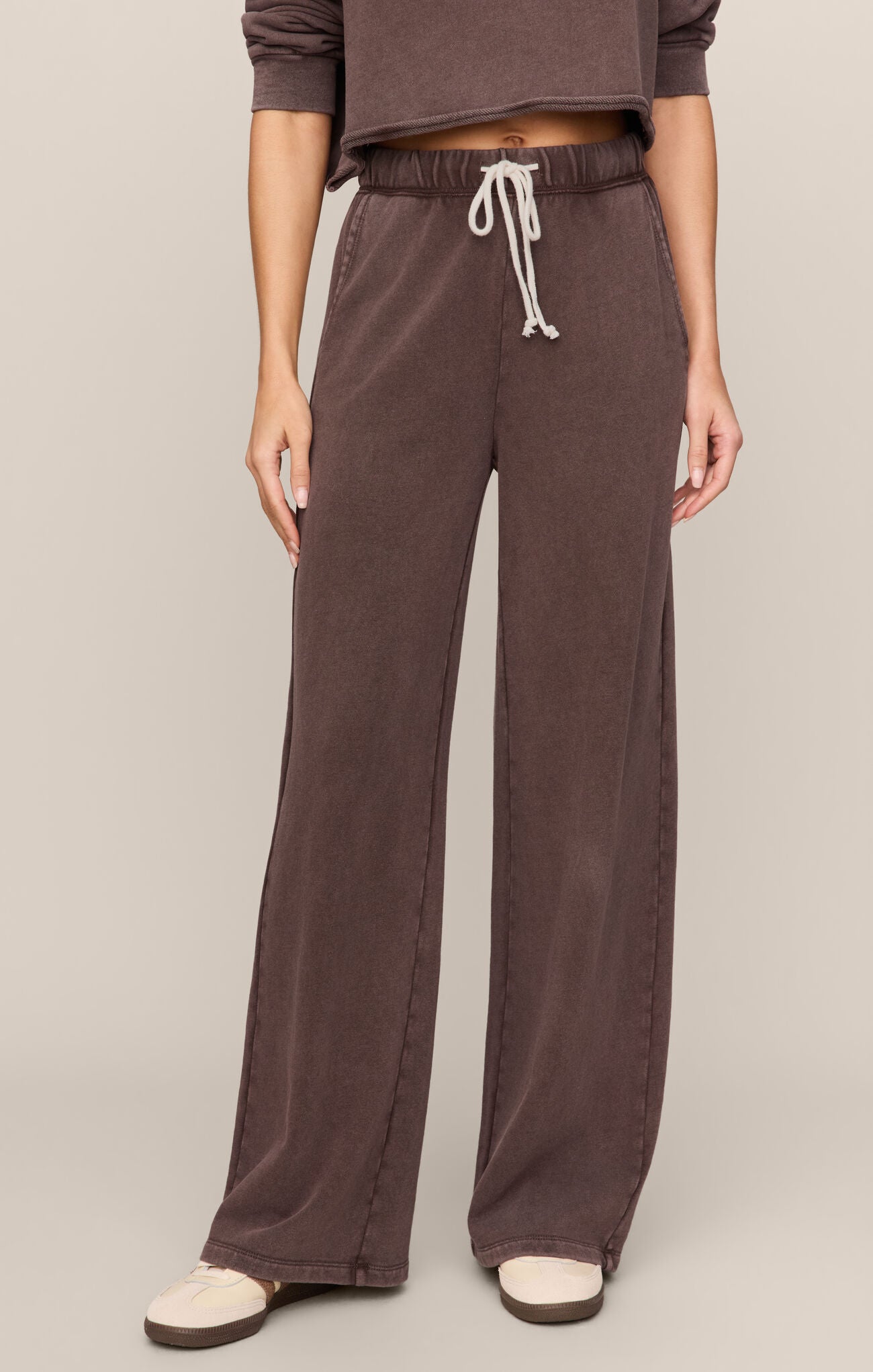 Z Supply | Hunter Knit Pant-Dark Chocolate