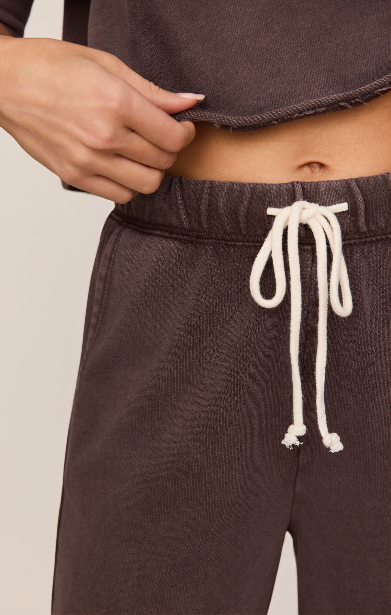 Z Supply | Hunter Knit Pant-Dark Chocolate