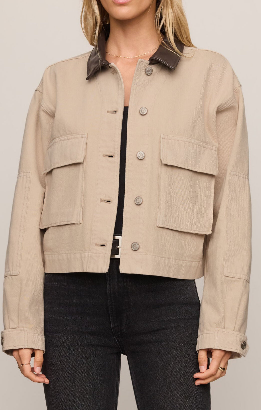 Z Supply | Rey Cropped Denim Chore Jacket