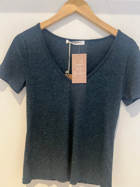 Petal V-Neck Tee