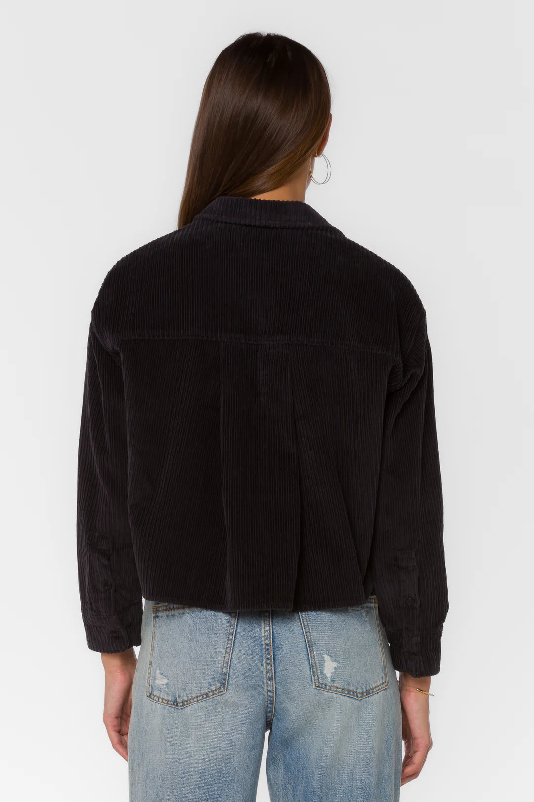 Cordelia Iron Long Sleeve Corduroy Shirt