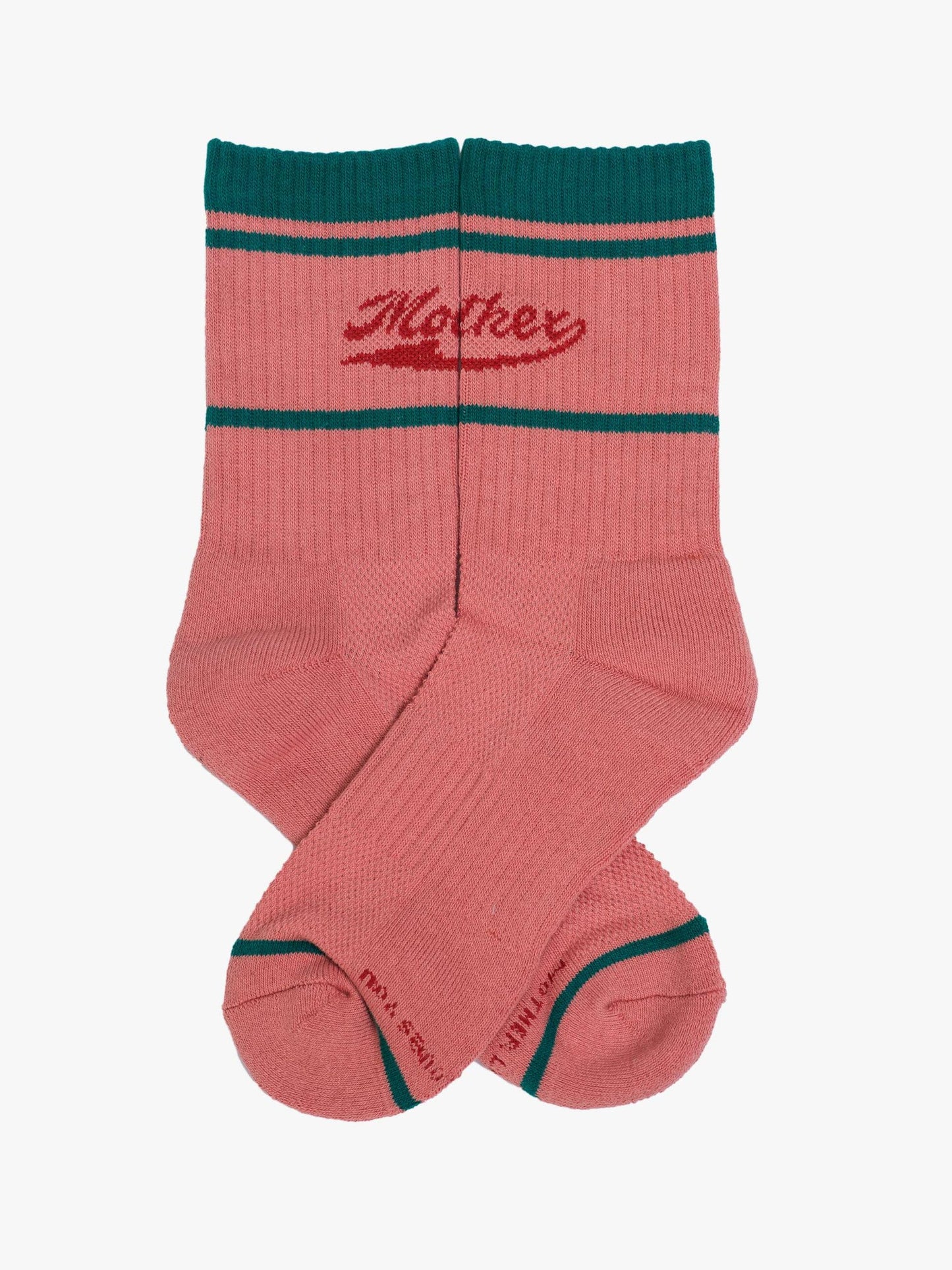 Baby Steps Classic tube socks with MOTHER's signature on the front