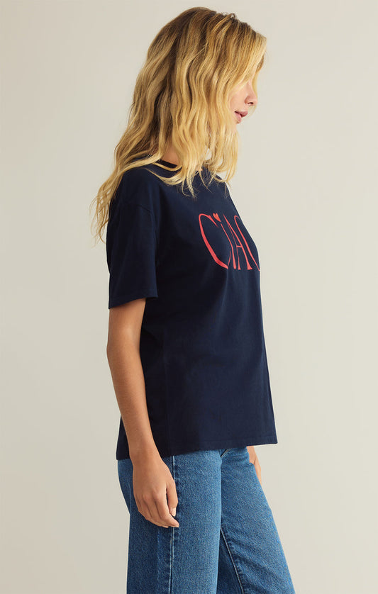 Ciao Boyfriend Short Sleeve Graphic Tee