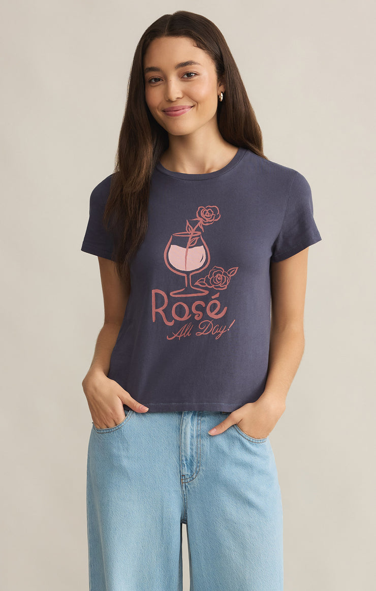 Rose Tourist Short Sleeve Graphic Tee By Z Supply