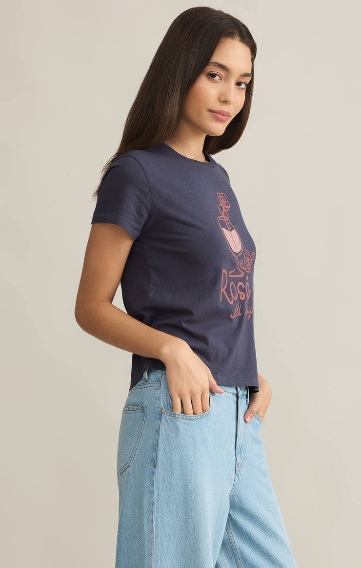 Rose Tourist Short Sleeve Graphic Tee By Z Supply