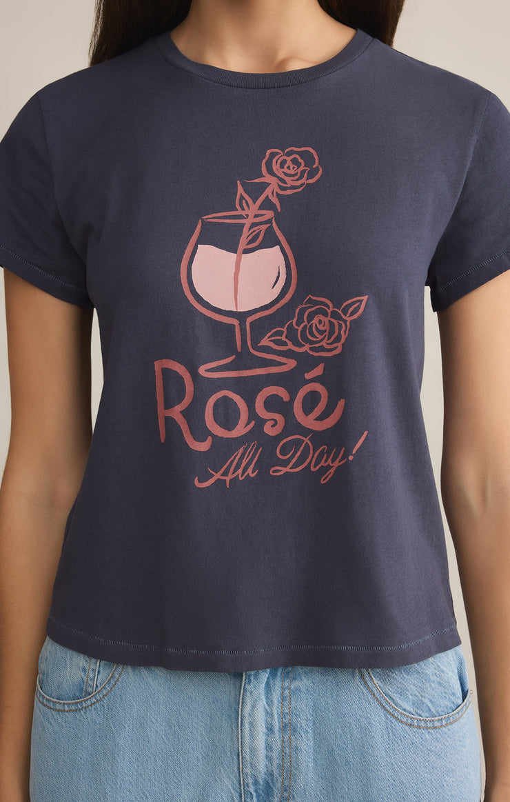 Rose Tourist Short Sleeve Graphic Tee By Z Supply