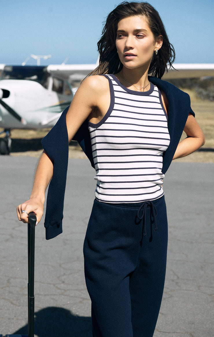 Hadley Striped Rib Tank By Z Supply