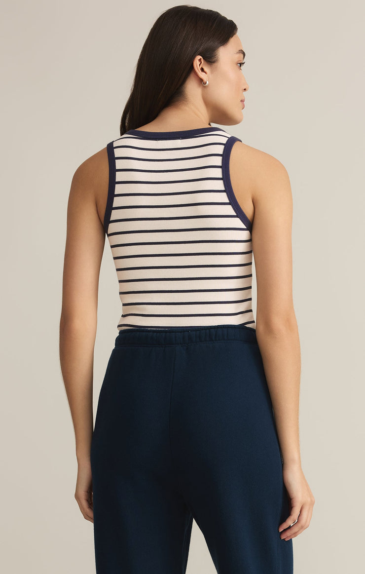 Hadley Striped Rib Tank By Z Supply