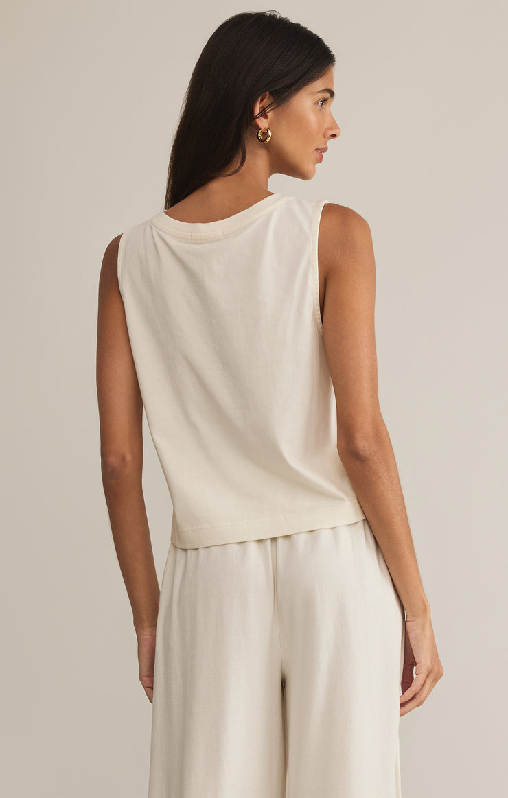 Sloane Sleeveless V-Neck Top By Z Supply