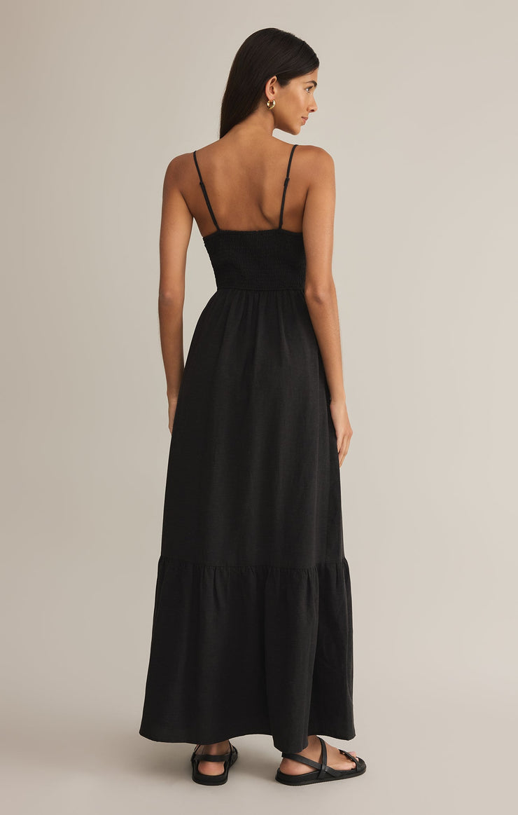 Winslet sleeveless Front Cutout Maxi Dress