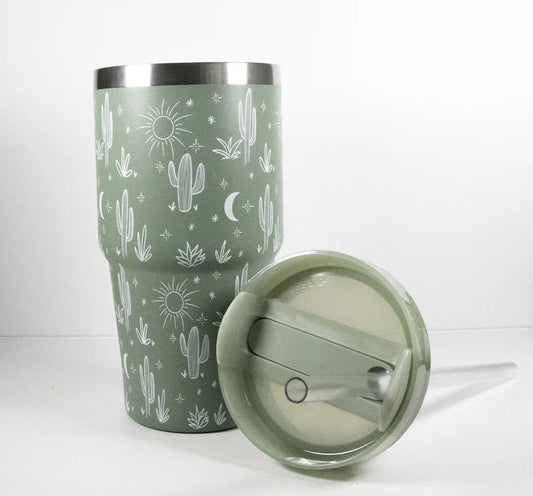 Cactus Sage Mini Tumbler