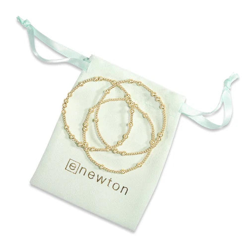 hope unwritten bracelet - gold by enewton