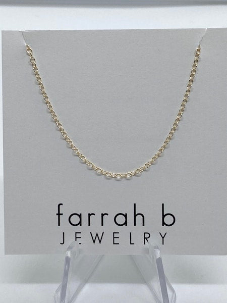 Dainty Gold Filled Necklace Chain