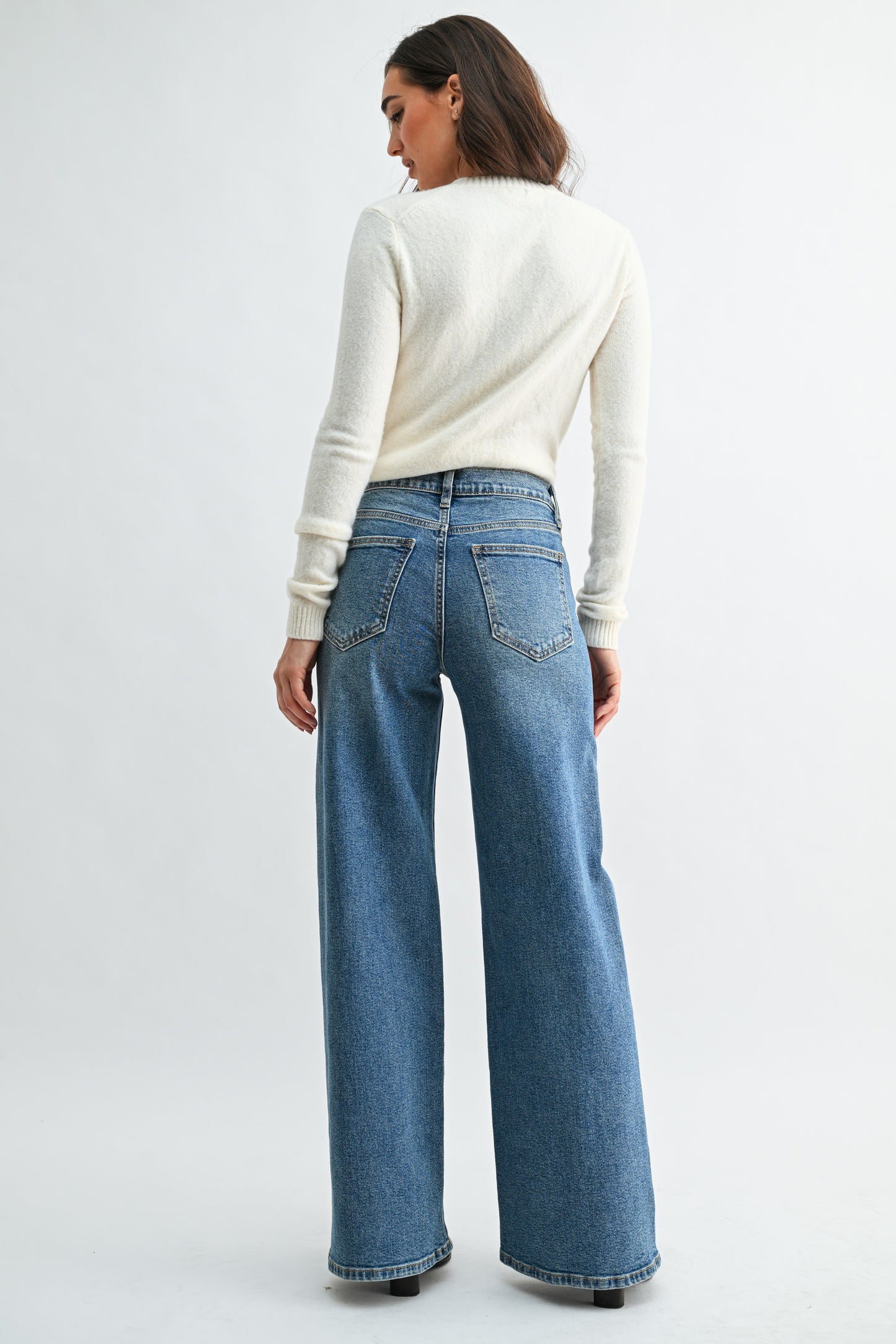 Twisted Seam Wide Leg