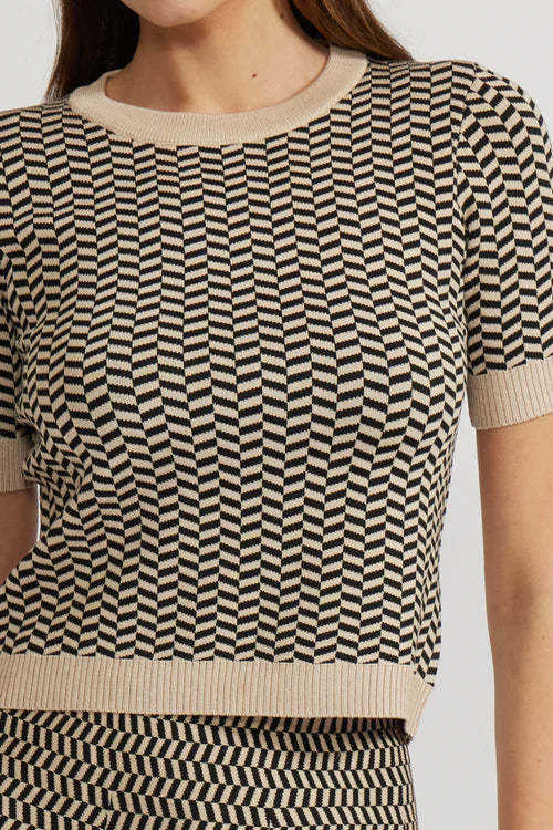 Lucy Paris Warren Knit Top