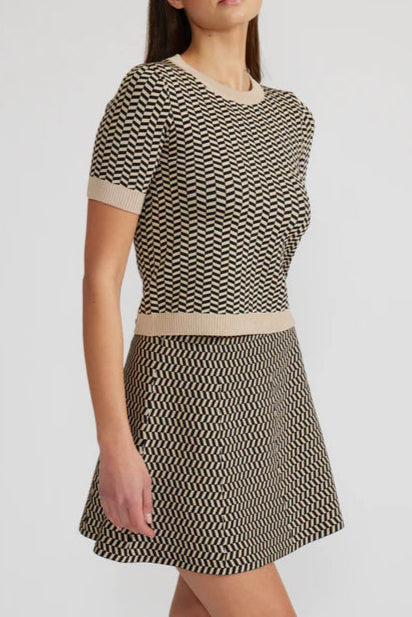 Lucy Paris Pip Knit Skirt