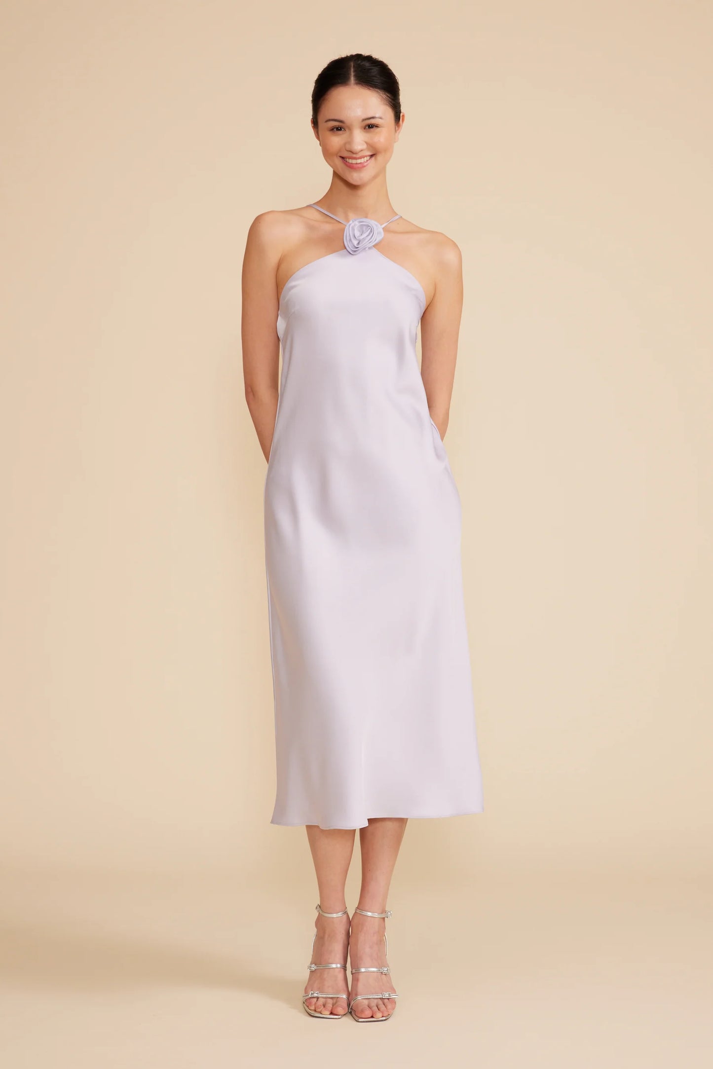 Jonah Midi Halter Dress