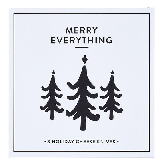 Holiday Cheese Knives Book Box - Merry Everything