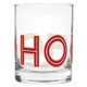 DOF Rocks Glass - Ho Ho Ho