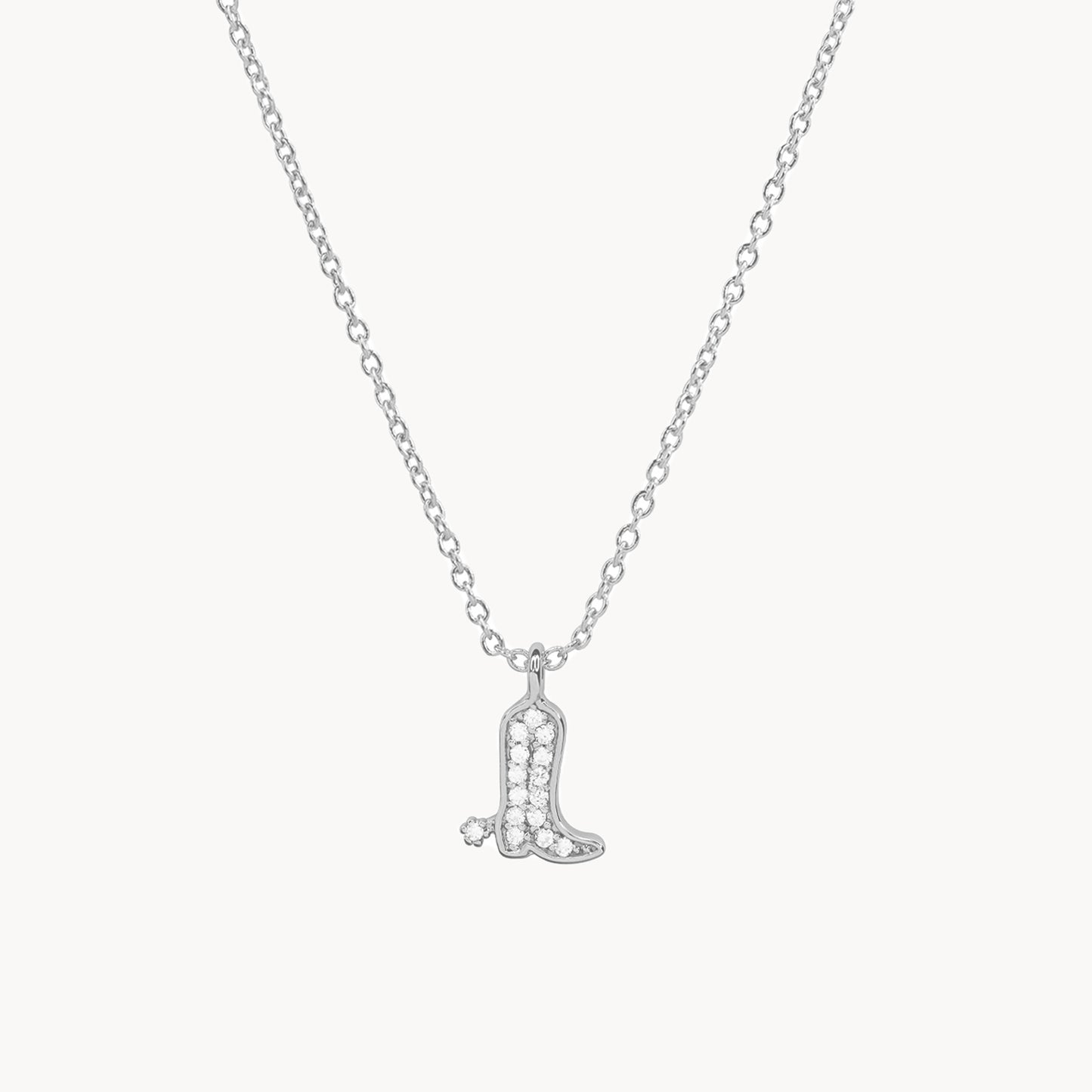 Bling Boot Necklace