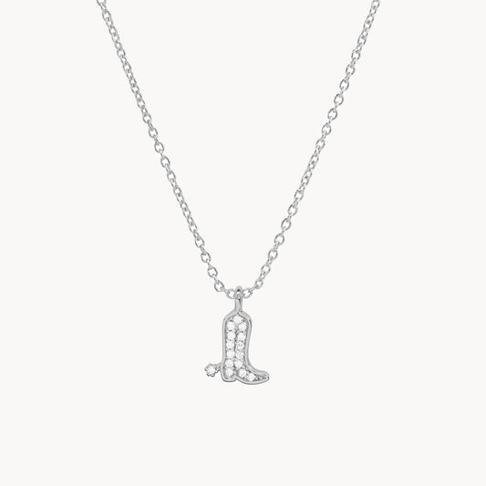 Bling Boot Necklace