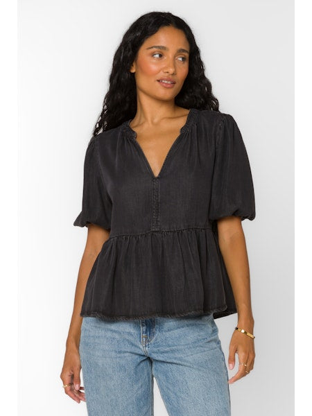 Shirley Short Puff Sleeve Shirt