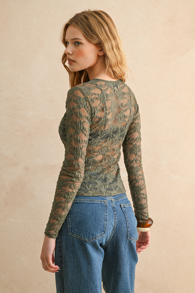 Stevie Floral Long Sleeve top