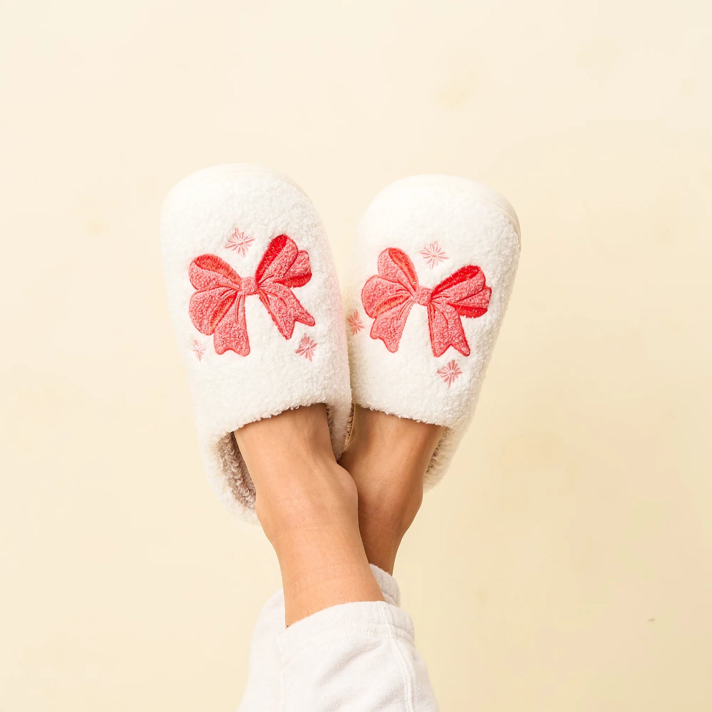 Christmas Fuzzy Slippers