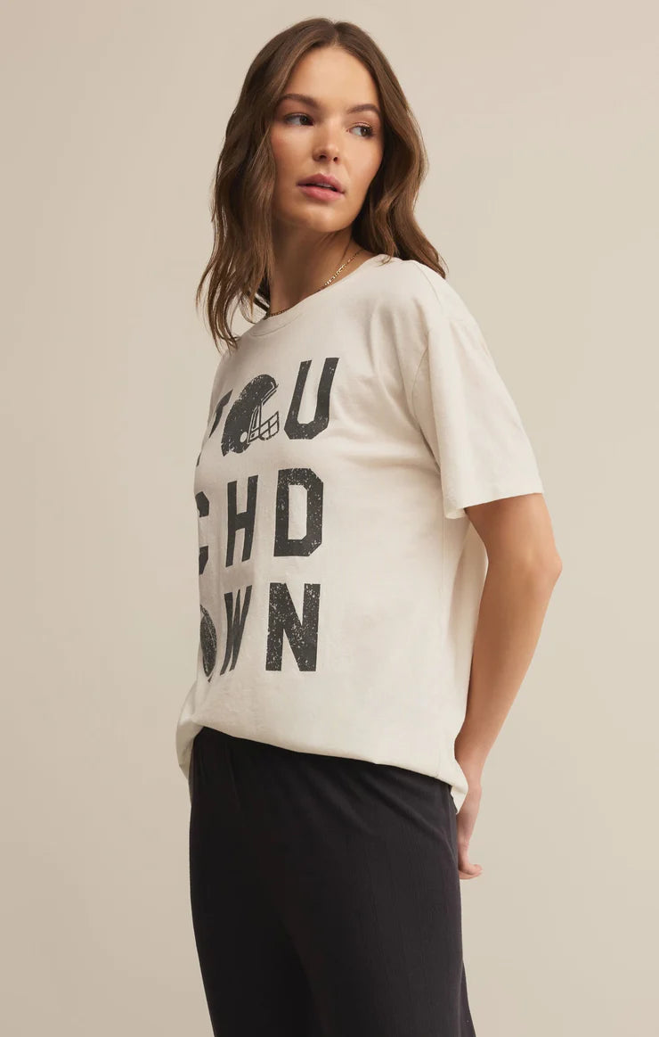 Z Supply Boyfriend Touchdown Graphic Tee