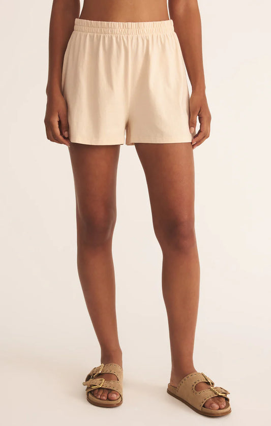 Scout Jersey Short -  Panna Cotta