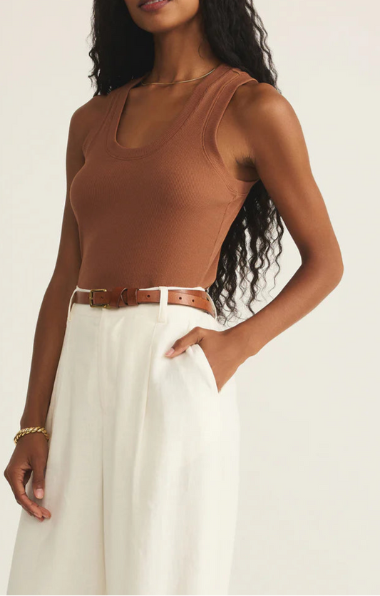 Sirena Rib Tank - Teakwood