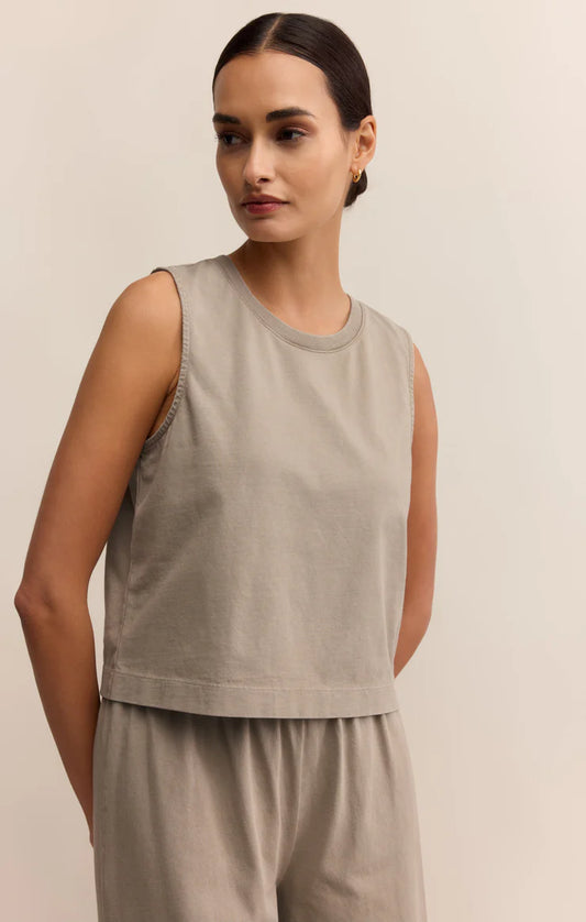 Z Supply Sloane Cotton Jersey Tank Retreat