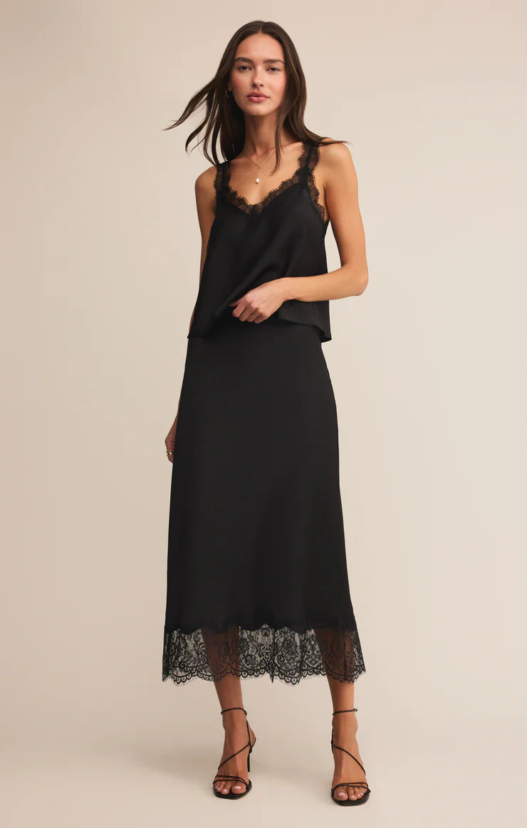 Z Supply | Uma Lace Satin Tank