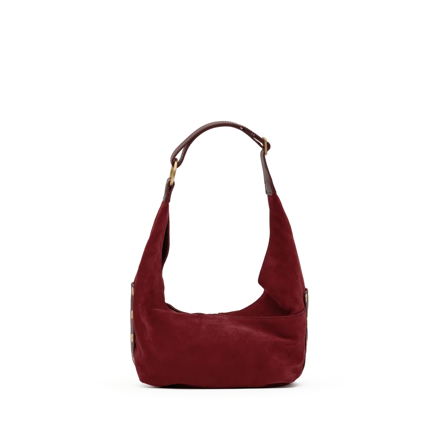 Hammitt | Tom Med- Cherrywood suede Brushed gold