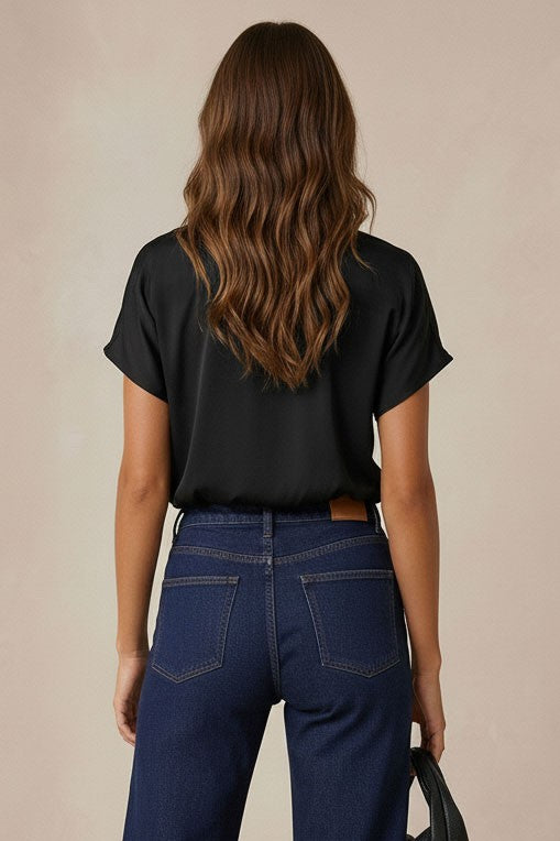 Sage Short Sleeve Top