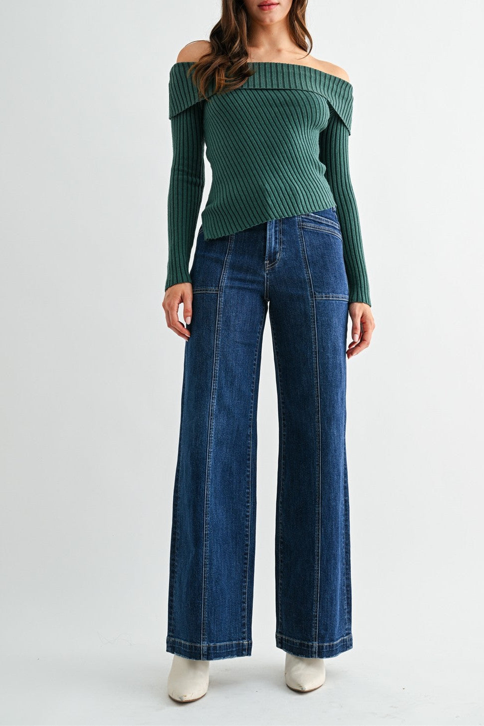 Blake High-rise Wide Jean